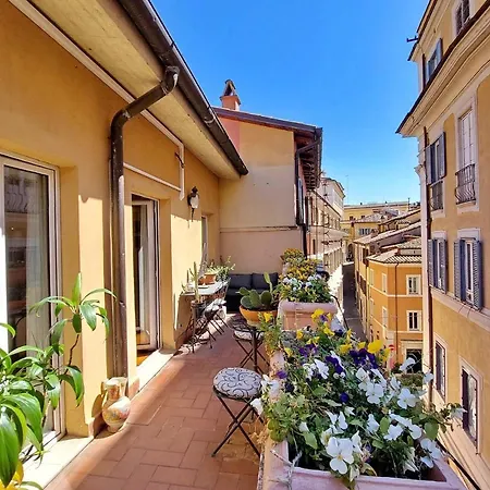 公寓 4bnb - Luxury Trevi W Terrace *